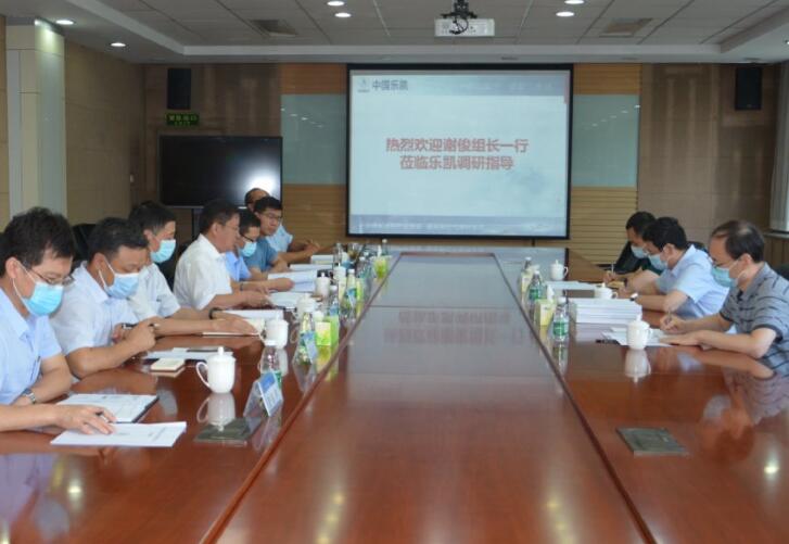集團公司紀檢組組長謝俊到中國樂凱集團調(diào)研指導
