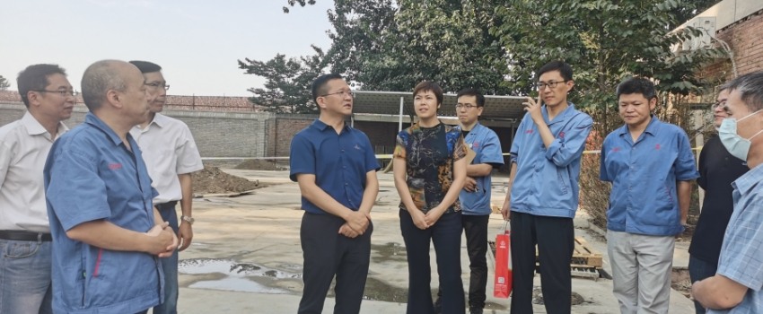 侯景濱到保定本部各單位檢查指導安全生產(chǎn)工作