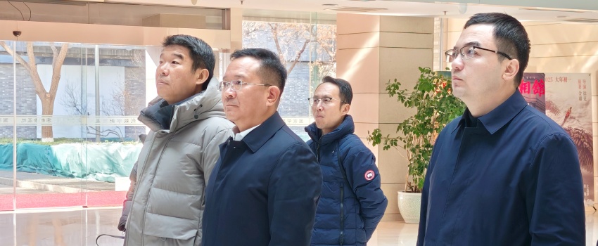 侯景濱帶隊(duì)赴中影集團(tuán)走訪交流